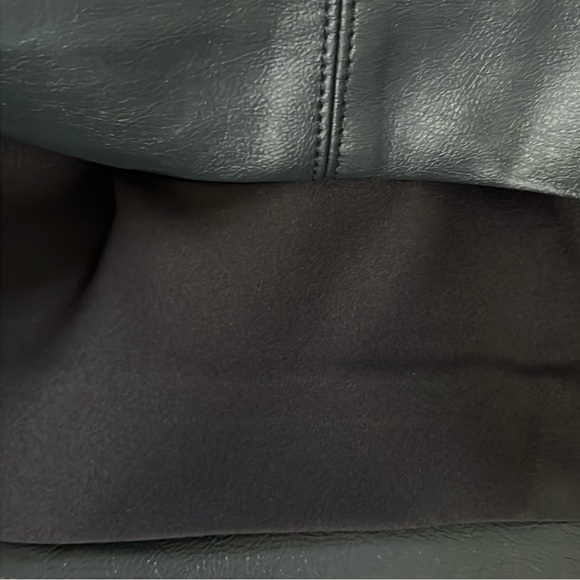 Ted Baker Women’s Black Leather Mini Skirt - Picture 7 of 13